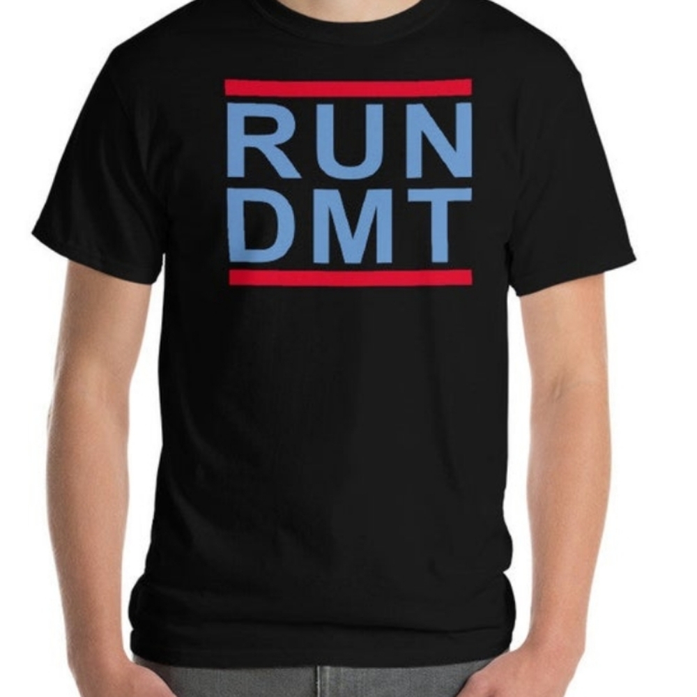 Run DMT Tshirt New Psychedlic